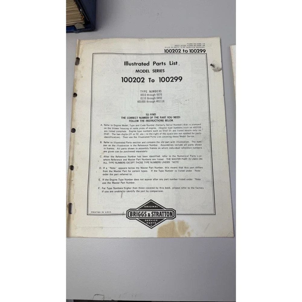 Briggs & Stratton used good